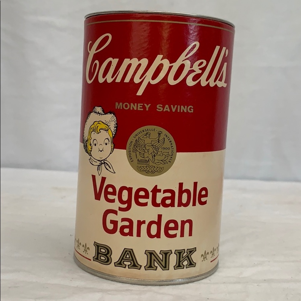 Vintage  vegetable garden BANK